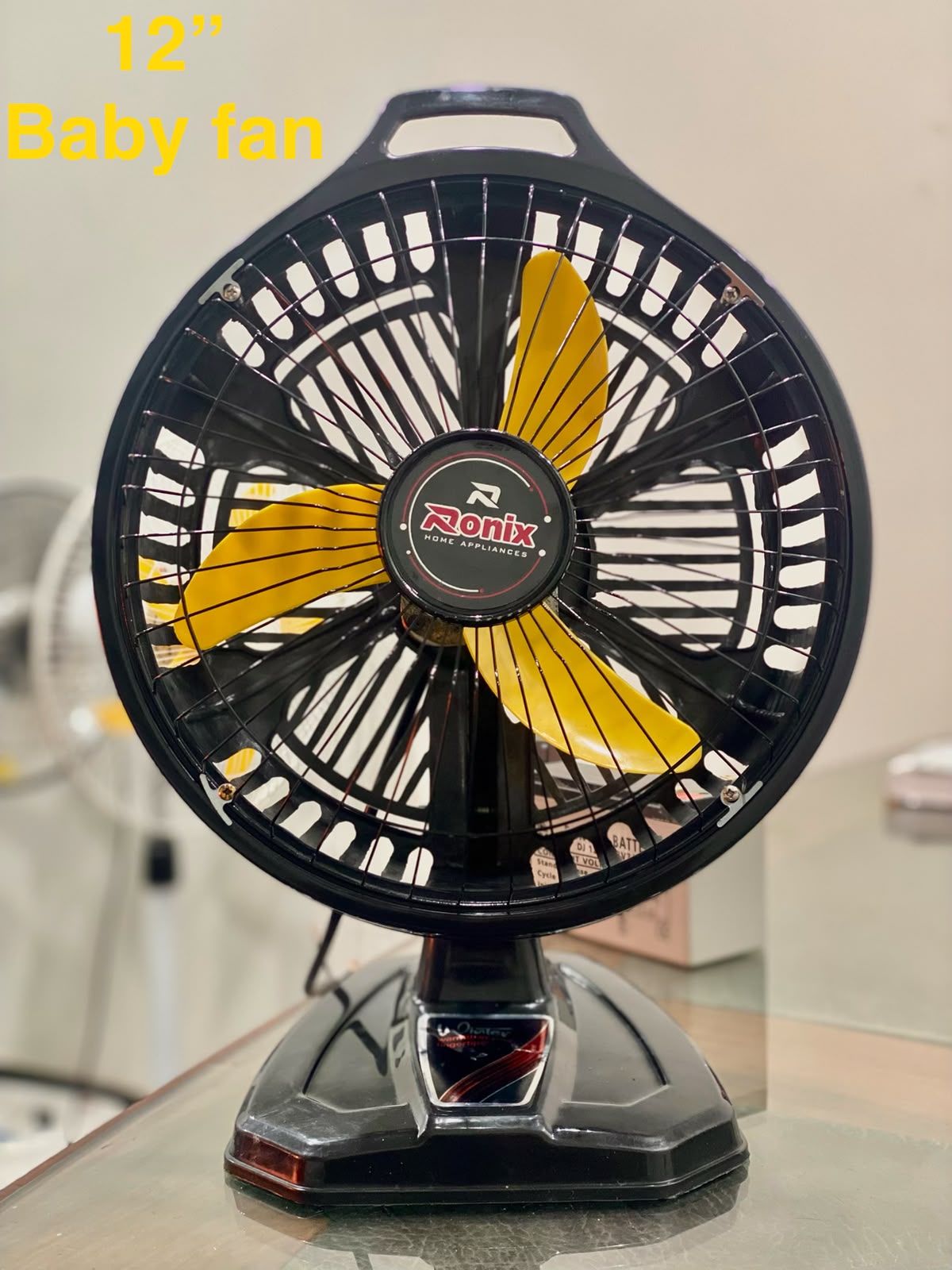 Orin Tabel Fan 12 Volt solar - DC fan without supply