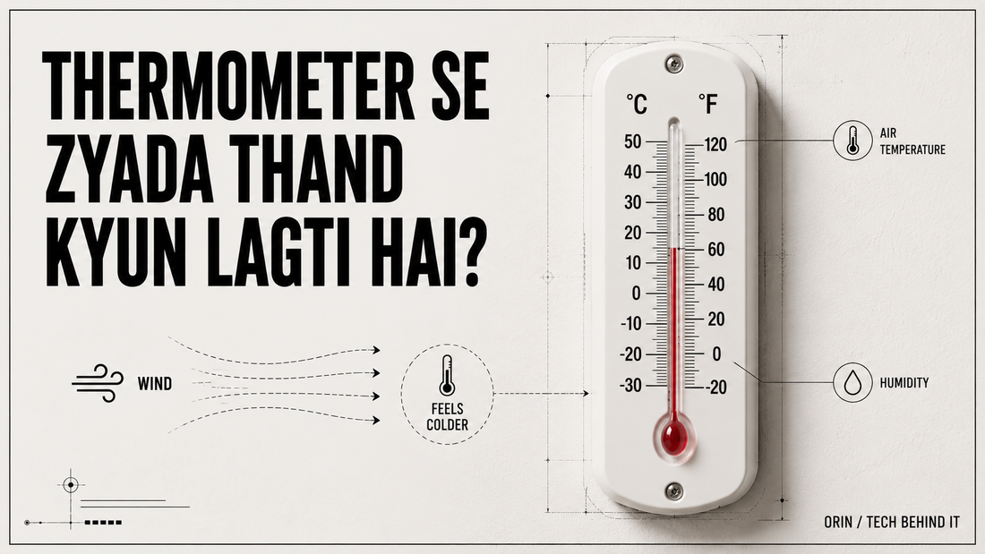 Thermometer Se Zyada Thand Kyun Lagti Hai? (Wind Chill Aur Insulation Ka Raaz)