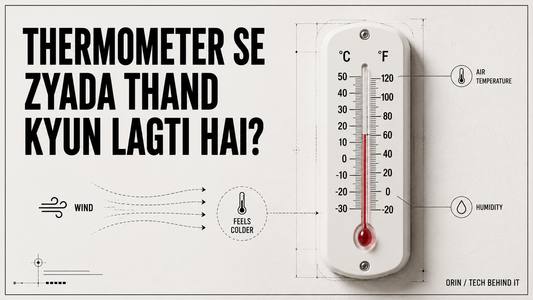 Thermometer Se Zyada Thand Kyun Lagti Hai? (Wind Chill Aur Insulation Ka Raaz)