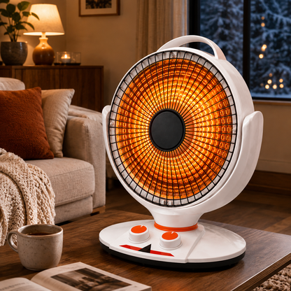 Orin 14 Inch Sun Dish Heater 900W - Rotating Parabolic Heater