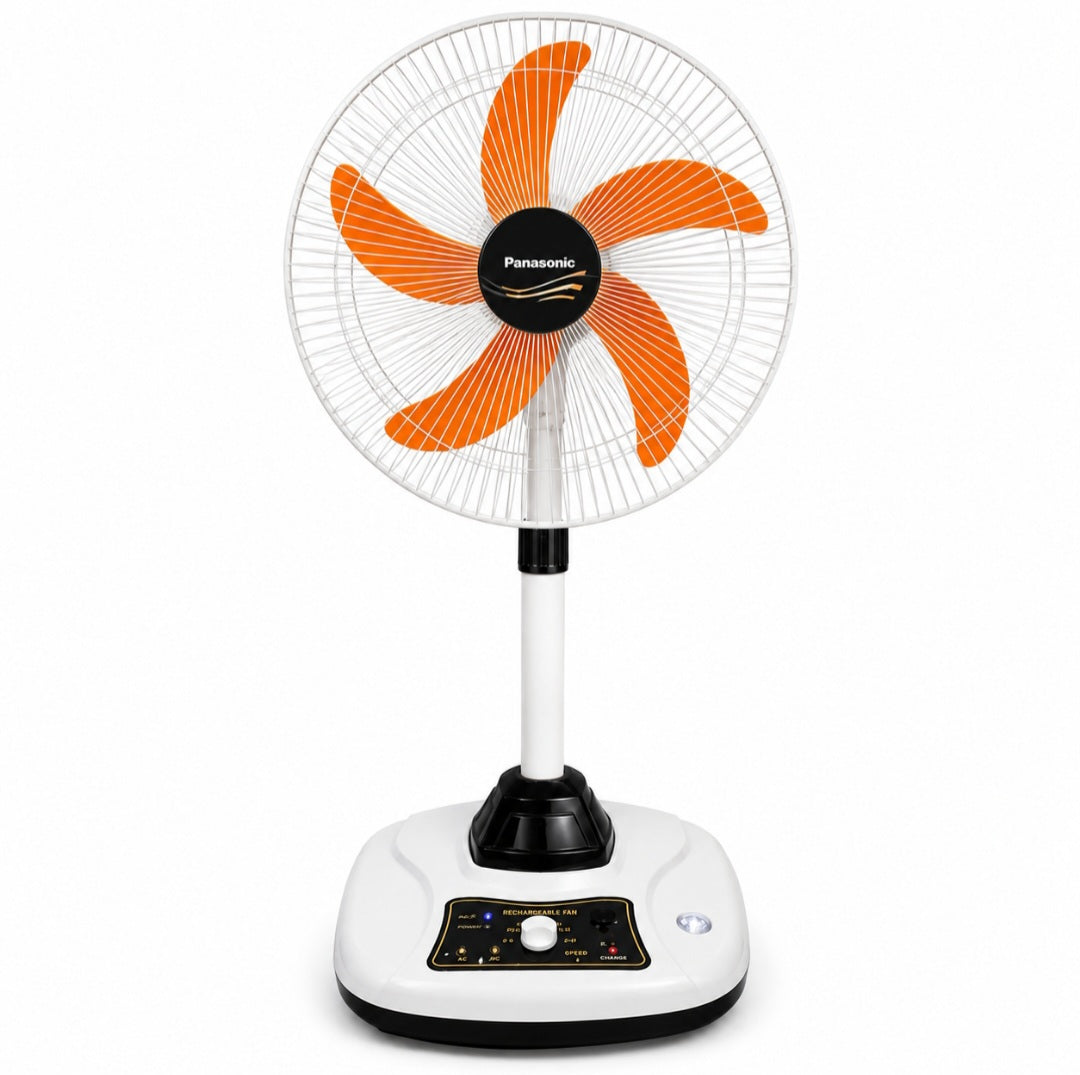 Orin 18" Rechargeable AC/DC Fan with Light – New Model
