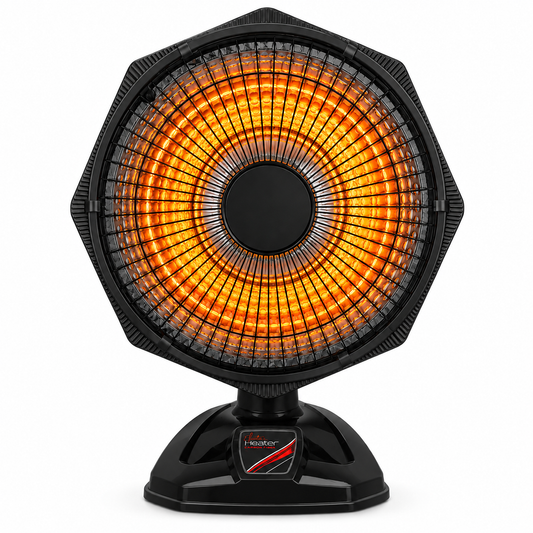 Orin 14 Inch Sun Dish Heater 900W - Fixed Parabolic Heater (No Rotation)