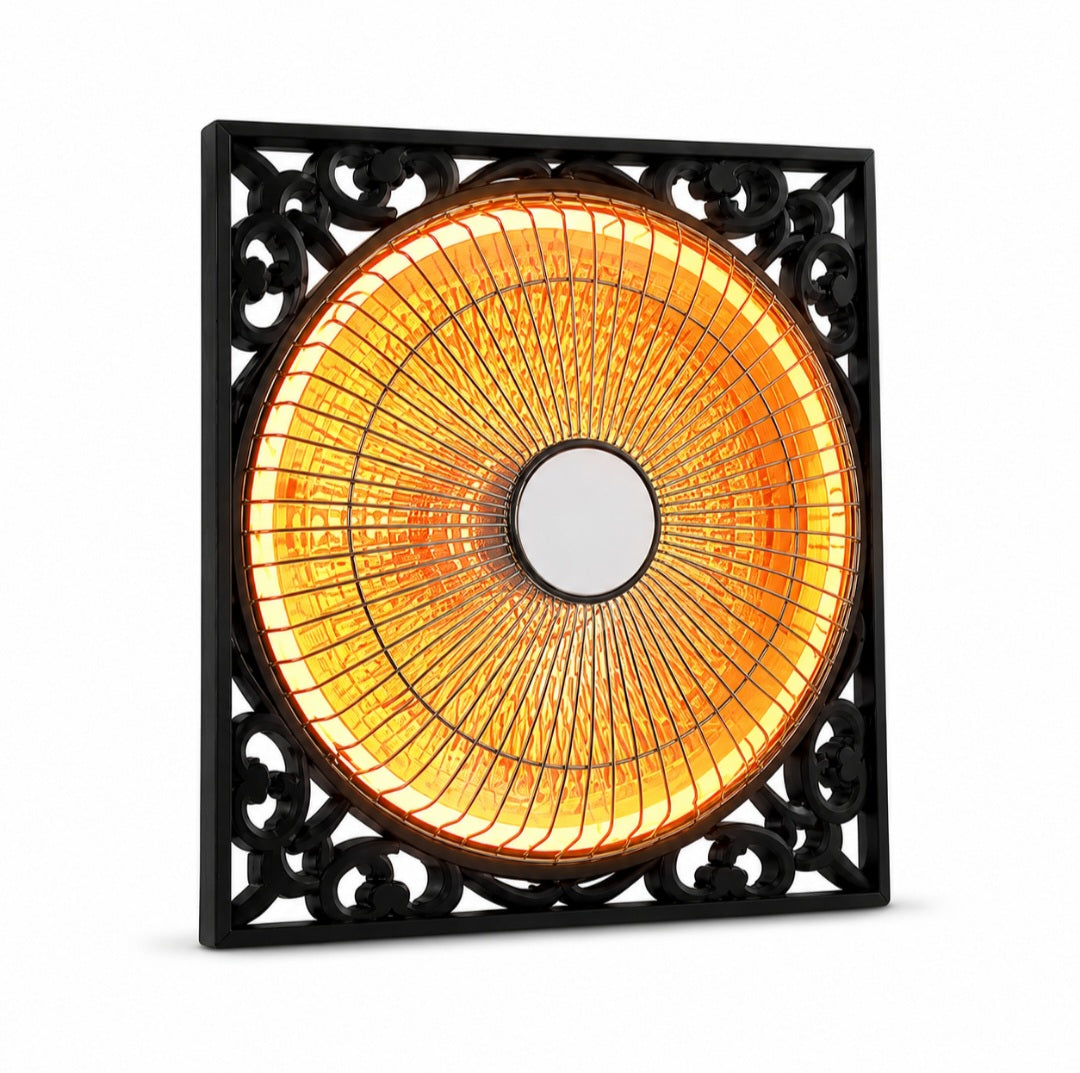 Orin 12 Inch Sun Dish Heater 600W - Classic Design