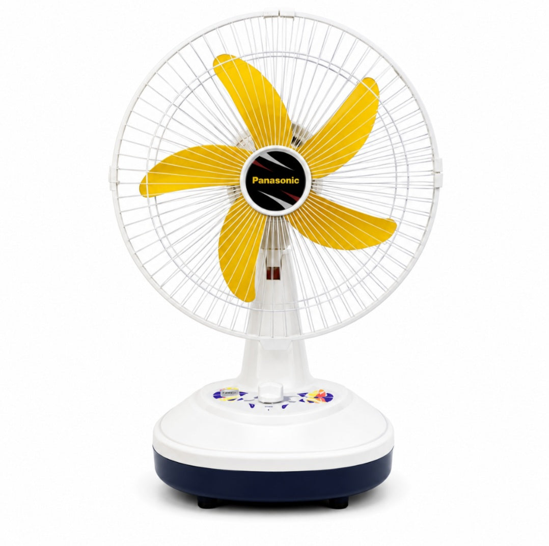 Orin 14" Rechargeable AC/DC Table Fan | 2 Speed | Oscillation | Pure Copper Motor