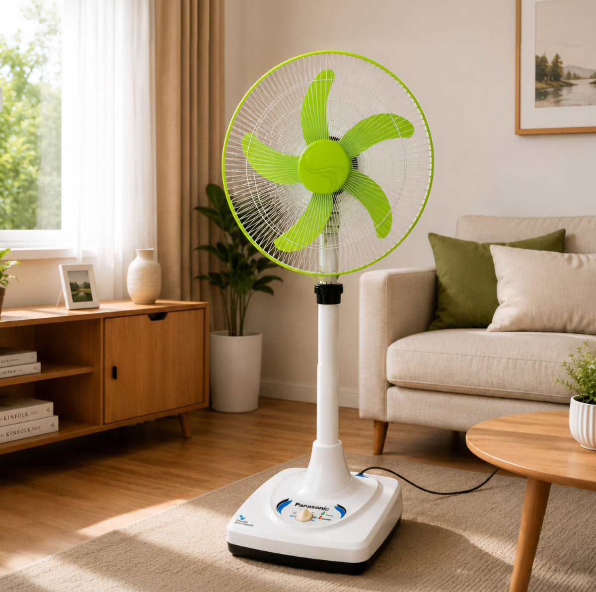 Orin Pedestal Fan 18" Rechargeable Battery Series 1