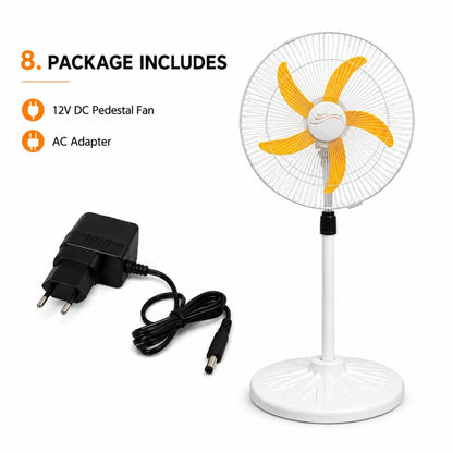ORIN Inverter Fan 18" – High-Speed Energy-Saving Pedestal Fan - Ac/dc Pedastal fan